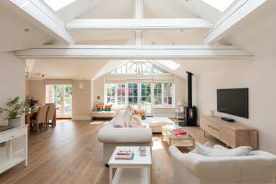 Contemporary living room in Kent.