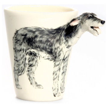 Irish Wolfhound 3D Ceramic Mug