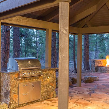 Flagstaff Fire Pit and Barbecue