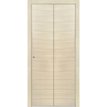 Sliding Closet Bi-fold Doors | Planum 0010 Natural Veneer