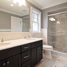 glass enclosed showers