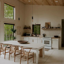 ADU kitchen white cabinets