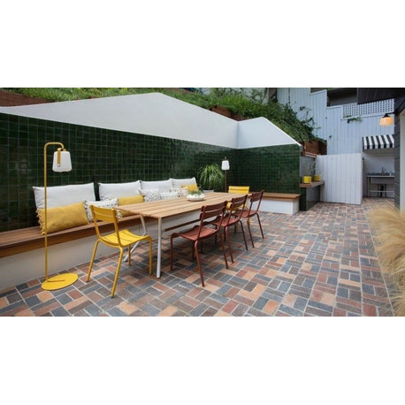 Moroccan Zellige Mosaic 4x4, Hunter Green