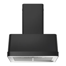 FOKUSERA Hotte aspirante murale, noir - Range Hoods And Vents