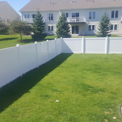 Front Patio, Small Retaining Wall, Fence Installation - Products