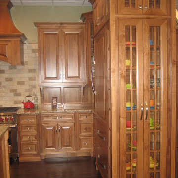 Rustic Alder/ Alder Premier Kitchen- Germantown Display