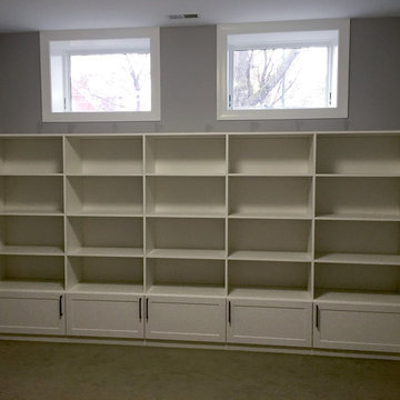 Custom Built-in for Basement Playroom in Chicago