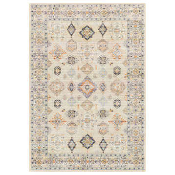 Leicester LEC-2303 6'7"x9' Machine Washable Rug