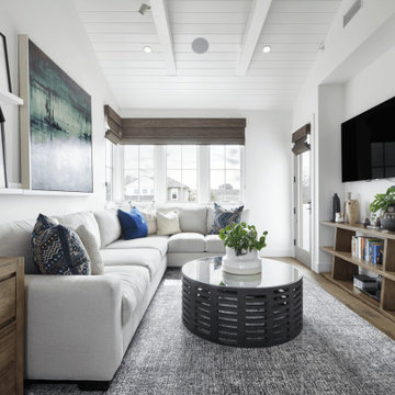 Custom Living Room in Newport Beach