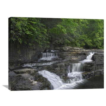 "Dismal Falls, Jefferson National Forest, Virginia" Artwork, 32" x 24"