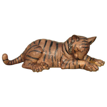 Tiger Cub Bronze Sculpture