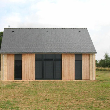 Maison neuve inspirée des granges angevine