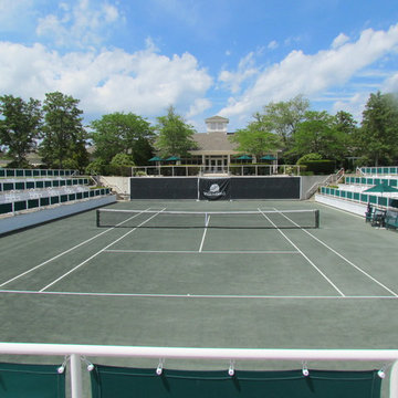 Stadium Court at a Cape Cod Tennis Club