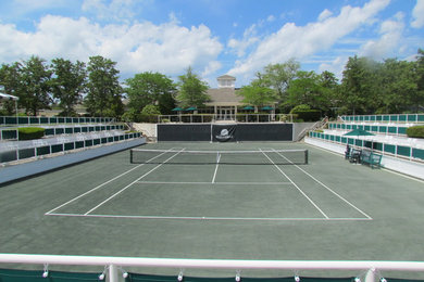 Stadium Court at a Cape Cod Tennis Club