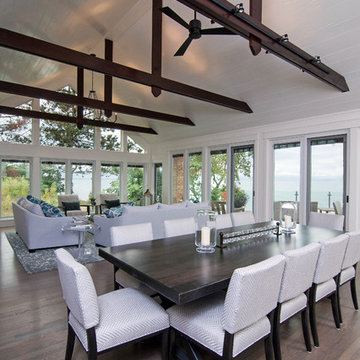 Split-Level Lakeside Remodel for Relaxation and Rental