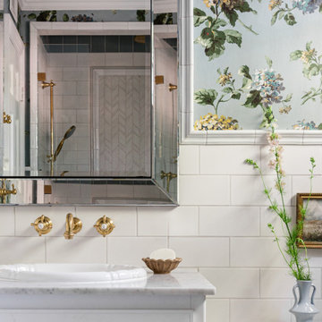 Classic Blue Bath