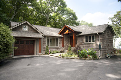 Craftsman exterior home idea in Charlotte
