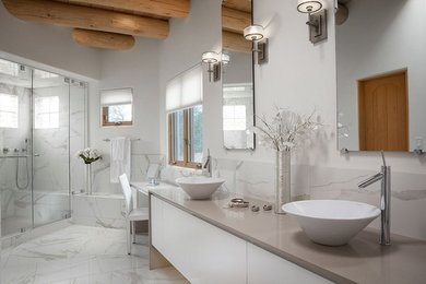 Bathroom - transitional bathroom idea in Albuquerque