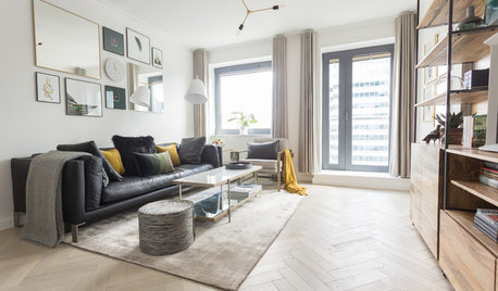 Houzz Tour: A Small, Dark Flat Gets a Light, Bright Makeover