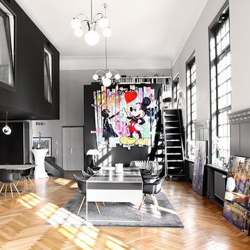 Transformation d’une salle de spectacle en loft