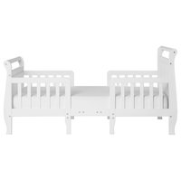 Dream On Me Emma 3 in 1 Convertible Toddler Bed, White