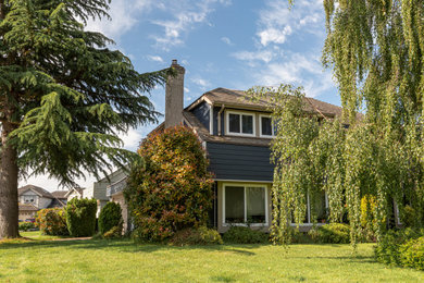 Example of an exterior home design in Other