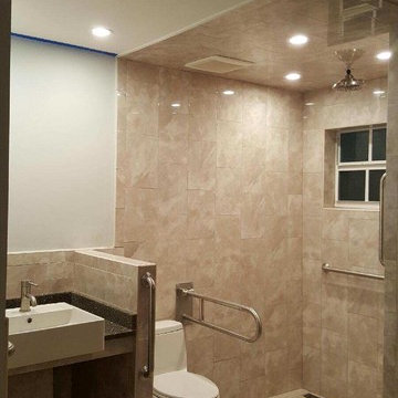 Roll in Shower