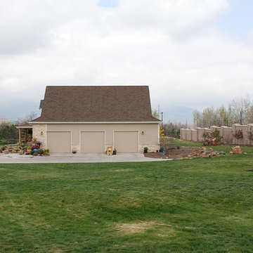 Straw Bale Sound-barrier + Privacy Wall