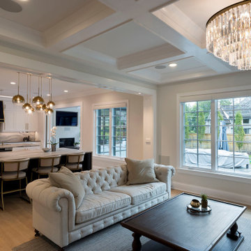 Family room and Kitchen View