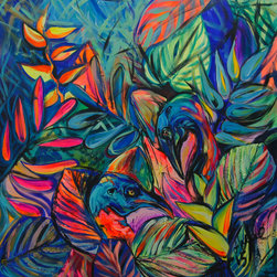 Two Cassowaries by Katerina Apale - Artwork