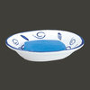 Bathroom Soap Dishes Blue/White Neptune Ceramic Dish |