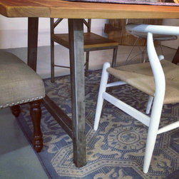 Central Cypress Board and Batten Table - Dining Tables