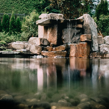 Relaxing Residential Japanese Garden Entrance