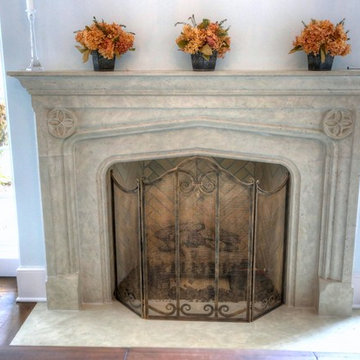 Stone Fireplace Mantels