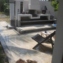 barbeque on terrace