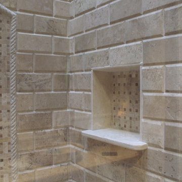 Travertine Tile Shower