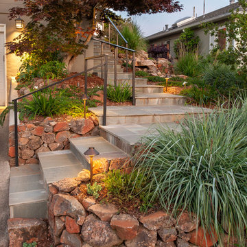 Water Conscious Oakland Entry Garden