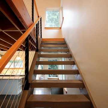backyard cottage stair
