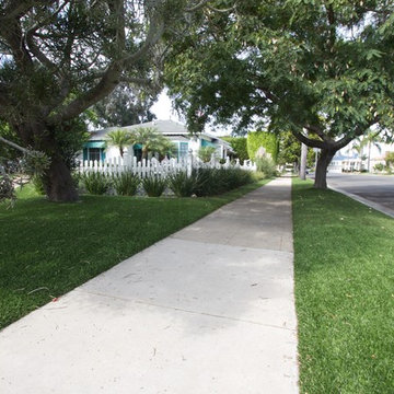 Artificial Grass Install at Beachy Home in San Diego