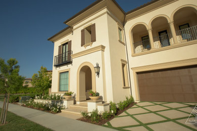 Inspiration for a mediterranean landscaping in Orange County.