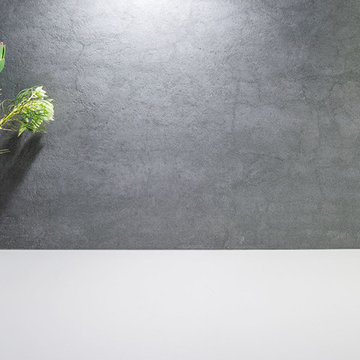 Grout less tile splashbacks