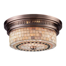 Elk Lighting - Elk Lighting 66441-2 Flush Mount Chadwick - Ceiling Lighting