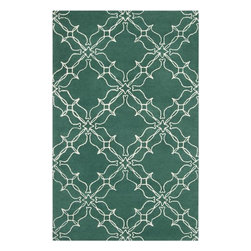 Aimee Wilder Emerald Green Area Rug - Area Rugs