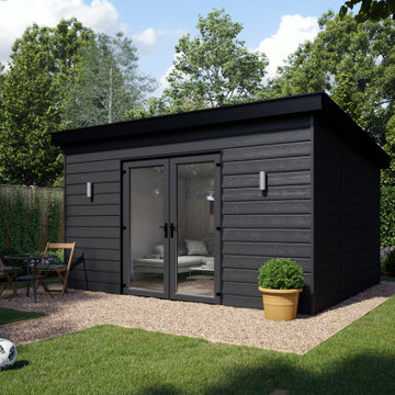 Mr & Mrs S – Blandford Forum, Dorset – 4.2m x 2.6m Composite Home Office