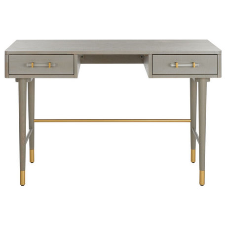 Ballard Mid-century Desk Gray