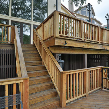 Briar Forest Flood Remodel and new two story deck