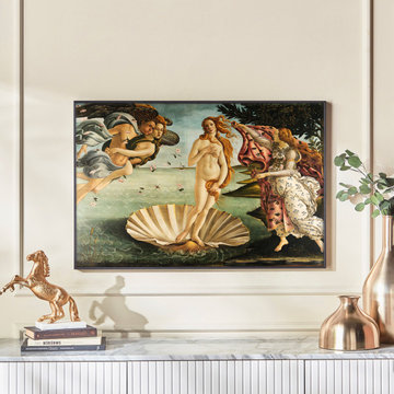 The Birth of Venus, Sandro Botticelli (Reproduction) Side View