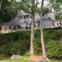 patio/railing/ravine