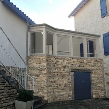Véranda en secteur sauvegardé