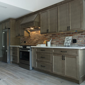 Modern Meets Rustic Kitchen Design